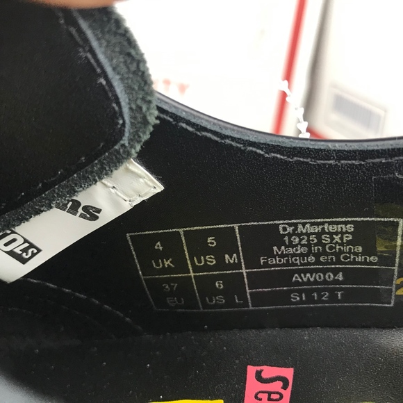 Dr. Martens Mens Sex Pistols Oxford Shoes Black main image 8
